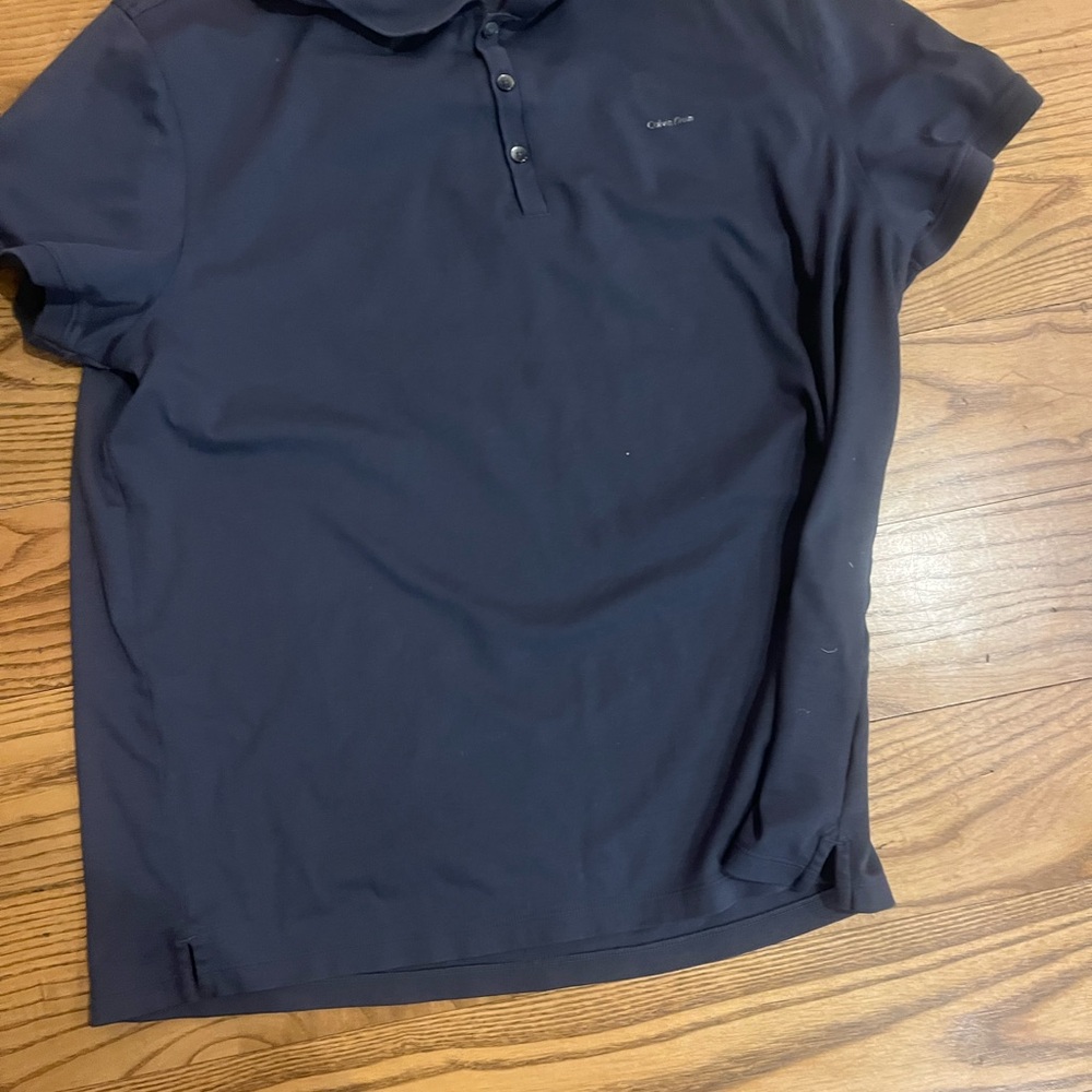 Calvin Klein Black Polo Shirt